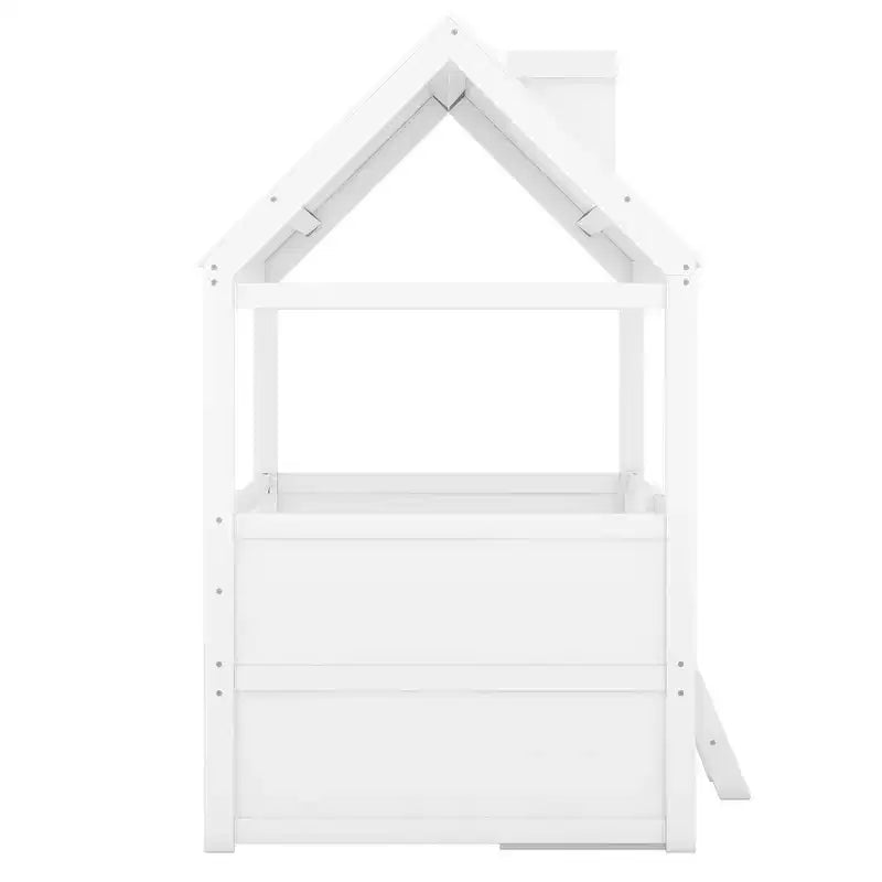 Lit mezzanine en bois avec tiroirs de taille jumelle/double