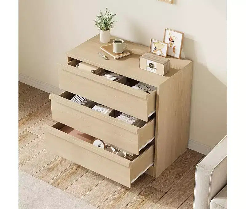 Commode de chevet 3 tiroirs à grande capacité de rangement, petite table d'appoint moderne pour salon, chambre de bébé, entrée